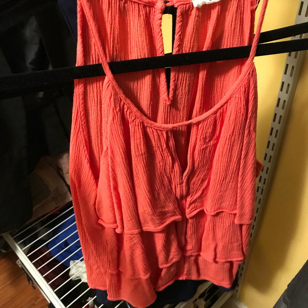 coral pink tank
